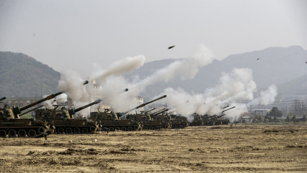 포탄 사격 훈련