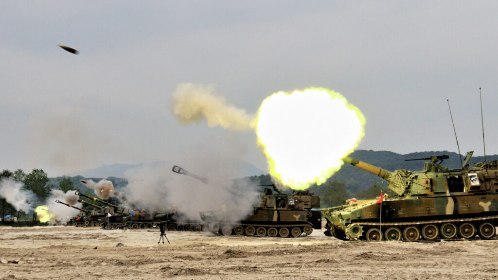 포탄 사격 훈련