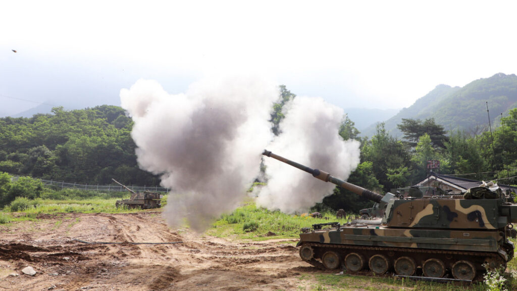 포탄 사격 훈련